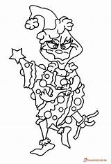 Grinch Imprimir Noël Stole Cindy Romantis Gratuitement Malvorlage Ausmalbilder Kunjungi Lou Grumpy Avec Coloriages Coloringfolder Mashabli sketch template
