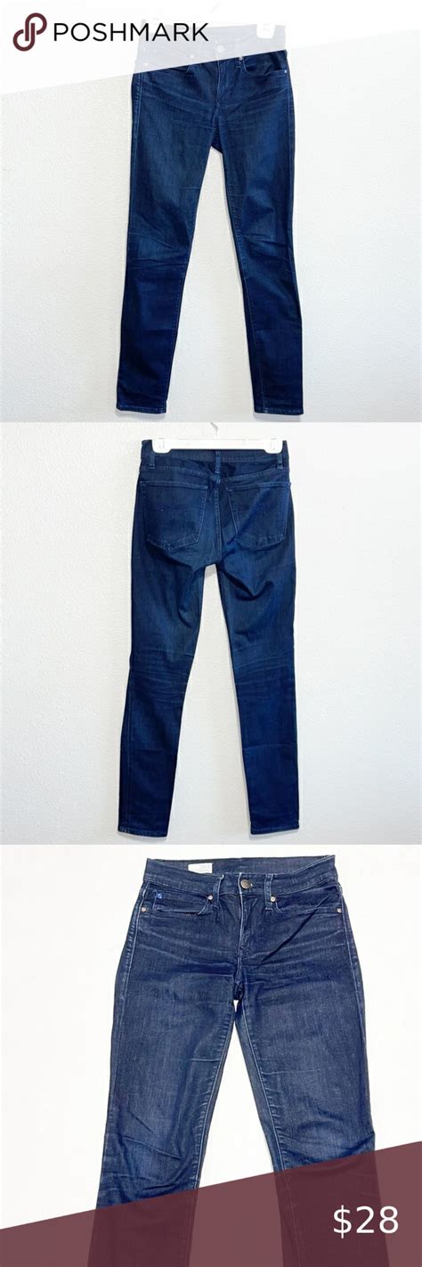 gap  dark indigo  hight rise skinny jeans size  dark indigo  fashion fashion
