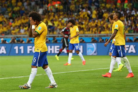 world cup  host brazil stunned  germany  semifinal   york times