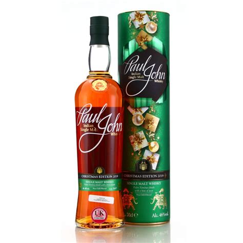 paul john christmas edition  whisky auctioneer
