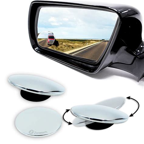 zone tech blind spot adjustable mirrors  pack blind spot mirror adjustable stick  exterior