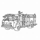 Brandweer Brandweerauto Tekeningen Leukvoorkids Firefighter Leuk Brandweerwagens Dept Colouring Prints Ambulance Grote Bord Brigade sketch template