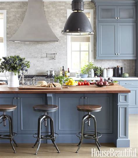 gorgeous blue kitchen cabinet ideas