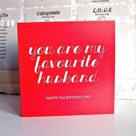 you are my favourite husband wife card by oli and zo