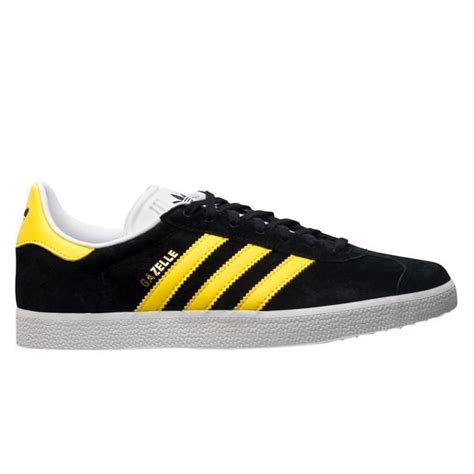 adidas originals chaussures gazelle noirjauneblanc wwwunisportstorefr