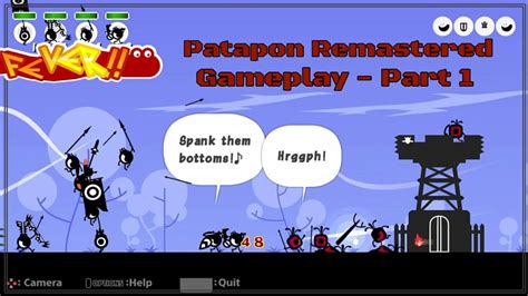 patapon remastered gameplay part 1 the almighty youtube