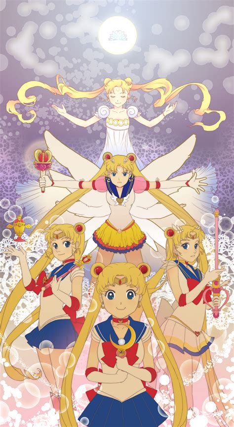 Tsukino Usagi Bishoujo Senshi Sailor Moon Mobile Wallpaper By