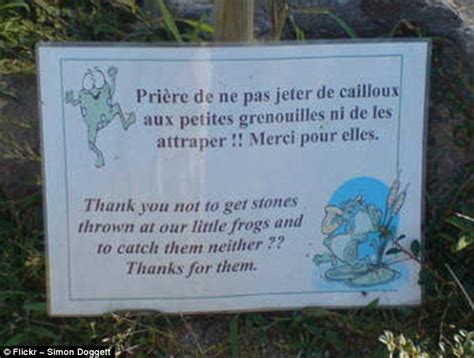 comical foreign signs that got very lost in translation