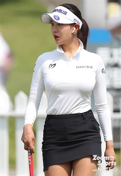 Hottest Biggest Boobs Female Golfer Yoo Hyun Joo Hd