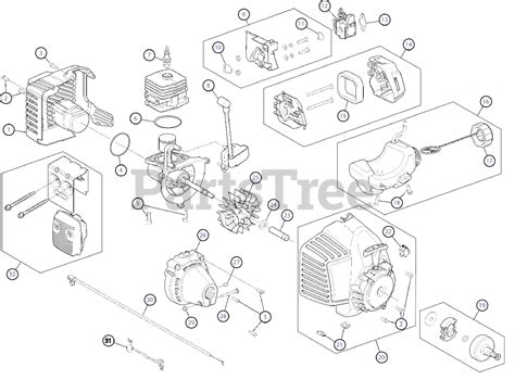 bolens bl  cdg bolens string trimmer engine assembly parts lookup  diagrams