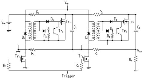 marx generator circuit  scientific diagram