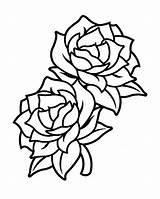 Gardenia Drawing Flower Drawings Skull Tumblr Getdrawings Clipartmag Drawn Coroflot Gardenias Baldwin Mathilde Vector Rose sketch template