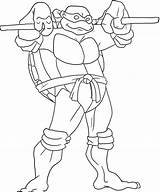 Donatello Ninja Turtles Teenage Coloring Pages Mutant Printable Getcolorings Color sketch template