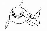 Haifisch Malvorlage Zum Malvorlagen sketch template