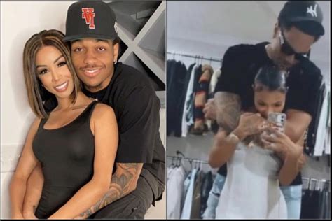 pj washington moves on from brittany renner with another ig model