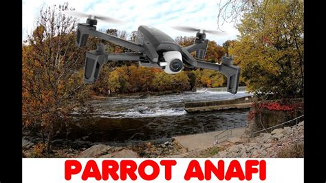 parrot anafi update   flight  big rock park youtube
