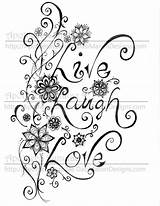 Laugh Live Coloring Pages Getcolorings Doodle sketch template