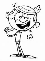 Lincoln Loud sketch template