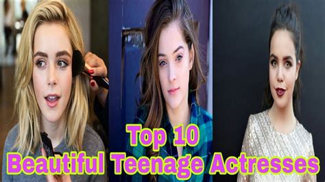 top 10 most beautiful teenage actresses in the world 2018