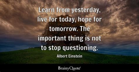 yesterday quotes brainyquote