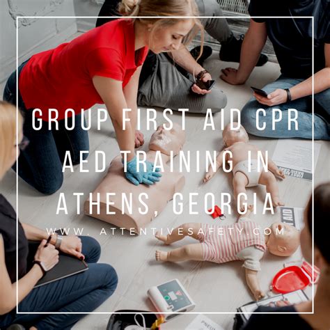 athens georgia group first aid cpr aed training