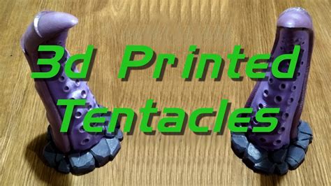 3d printed tentacles youtube