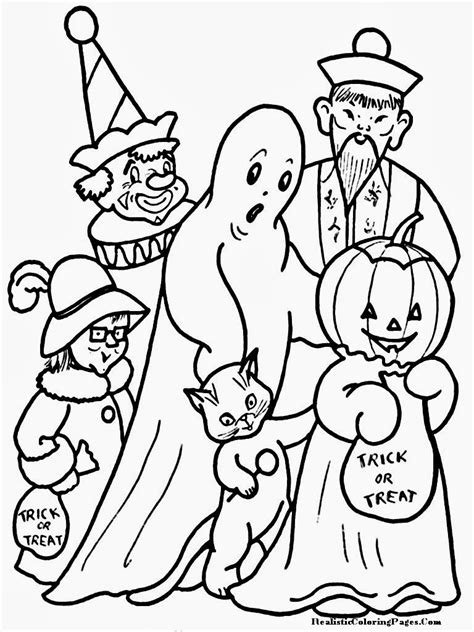 fun halloween coloring pages printable coloring pages