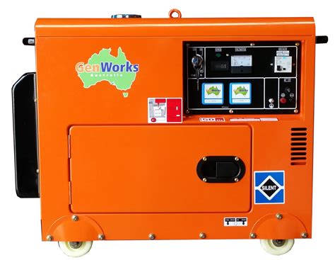 portable kva diesel generator  genworks australia