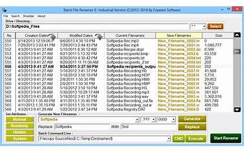 Ezyware Batch File Renamer screenshot #0