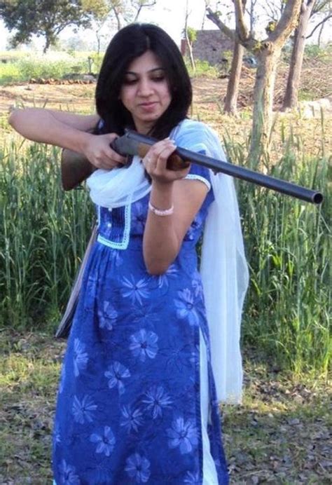 guns pakistani girl with gun