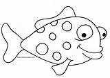 Coloring Fish Pages Fotolip sketch template