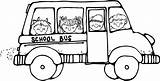 Bus Coloring School Driver Clipart Thank sketch template