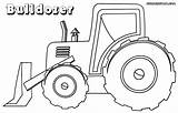 Bulldozer Coloring Pages Drawing Backhoe Template Print Comments Getdrawings Colorings sketch template