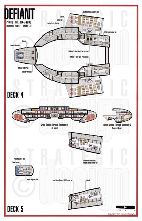 star trek blueprints defiant class nx  starship prototype
