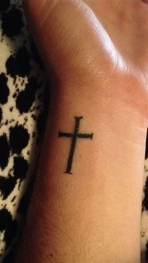 Cross Tattoos On Wrist Designs Ideas And Meaning Tattoos For You