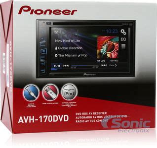 pioneer avh dvd dvd car stereo   touchscreen display