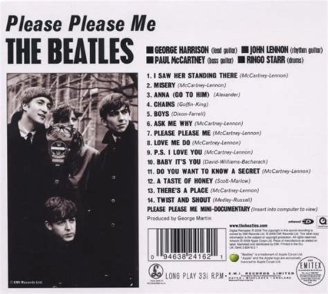 Please Please Me La Historia Del Primer álbum De The Beatles