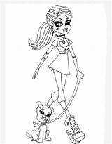High Stein Frankie Monster Coloring Pages Girls sketch template