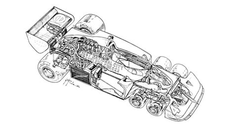 Six Appeal 6 Fascinating Facts About Tyrrell’s Six Wheeler Disegni