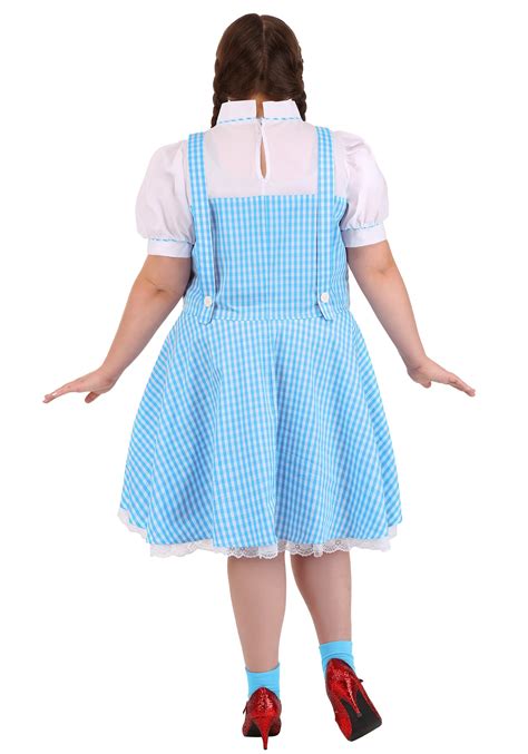 plus size wizard of oz dorothy costume for women