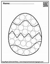 Dot Coloring Marker Spring Pages Preschool Printable Do Kids Egg Printables Easter Activity Markers Pdf Set Activities Flower Affiliate Talkies sketch template