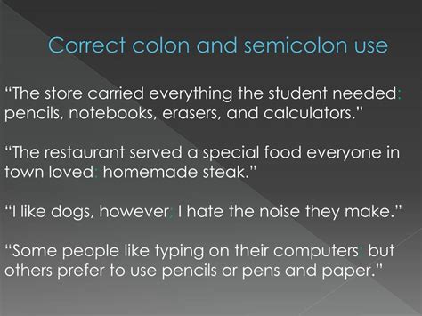 colon  semicolon powerpoint    id