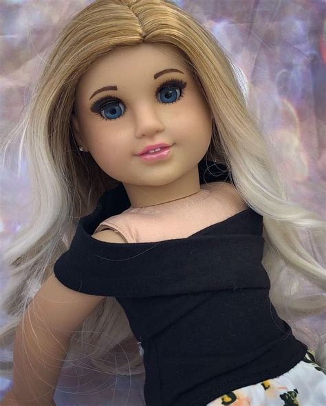 This Is A Custom American Girl Doll She Was Made With A Girl Of The