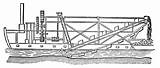 Dredging Clipart Ship Clipground sketch template