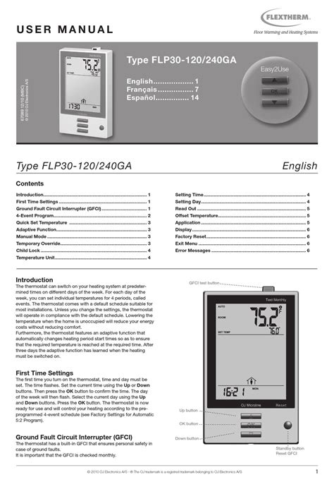 flextherm flp  user manual   manualslib