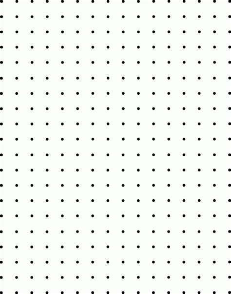 printable square dot paper