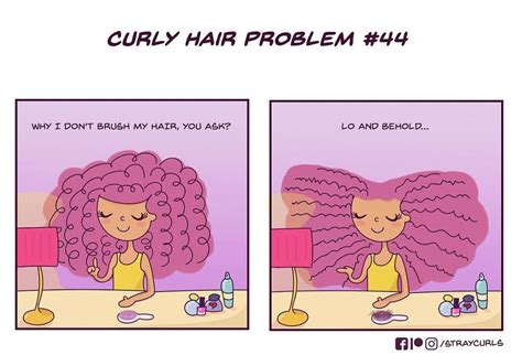 artist hilariously illustrated what it s like to live with curly hair