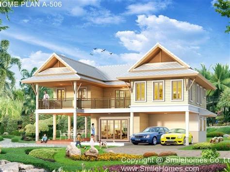 house front design house styles thai house