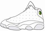 Coloring Jordans Tenis Zapatillas Doernbecher Raros Sketchite Xiii Sneakers sketch template