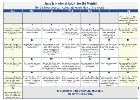 celebrate national adult sex ed month calendar dr jill